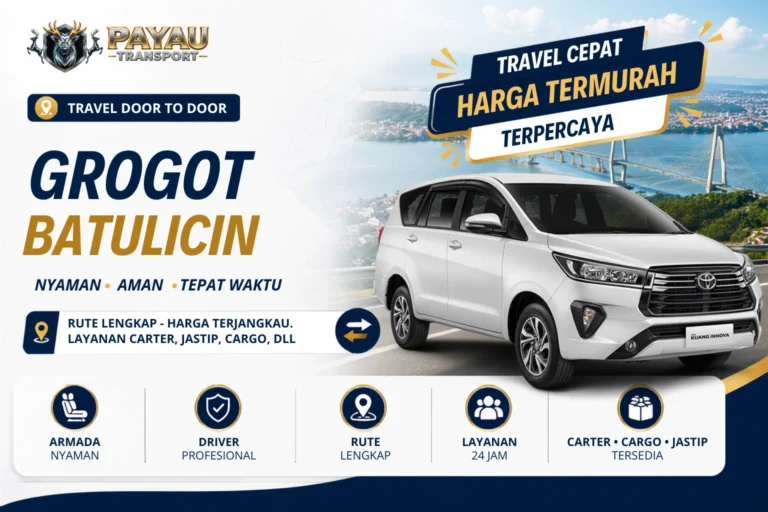 Travel Grogot Batulicin