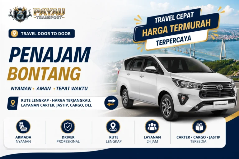 Travel Penajam Bontang Harga Terjangkau | Berangkat Tiap Hari