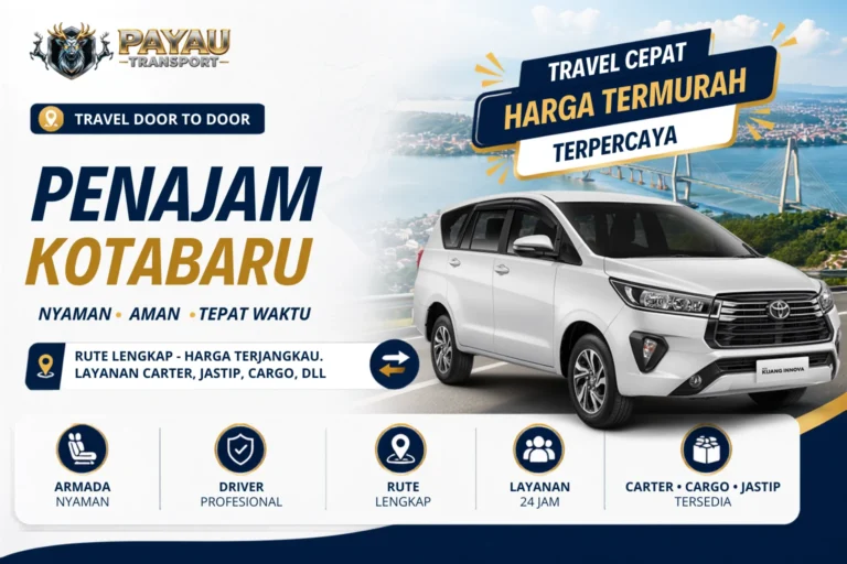 Travel Penajam Kotabaru Terpercaya | Berangkat Setiap Hari